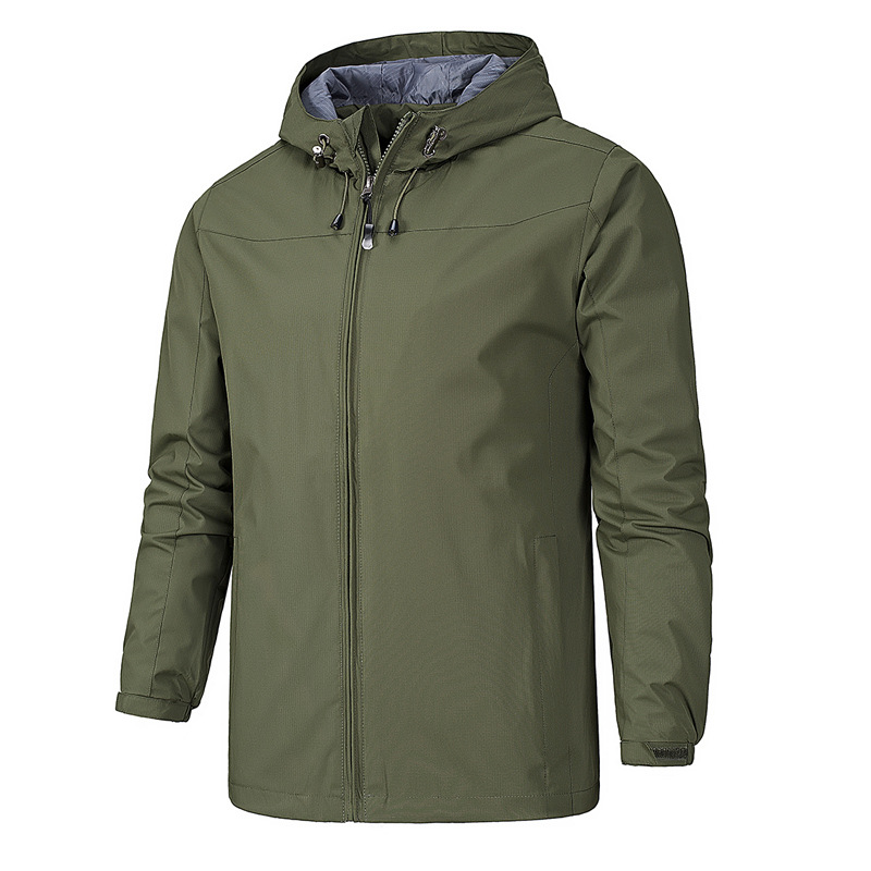 Men's - Waterproof Rain Jacket - Lightweight & Stylish