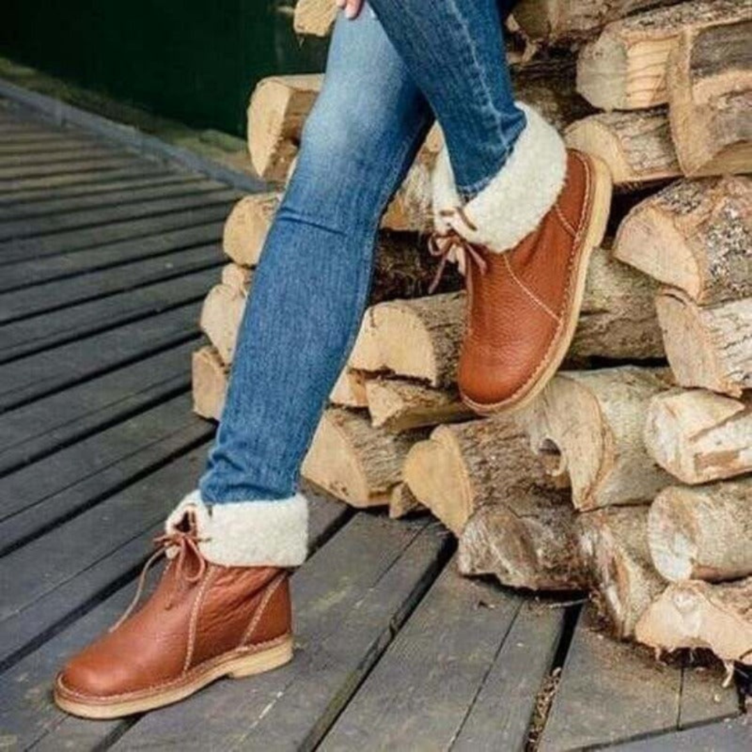 Women's - Waterproof Winter Boots - Insulated & Stylish - Ideal for Cold Weather Adventures