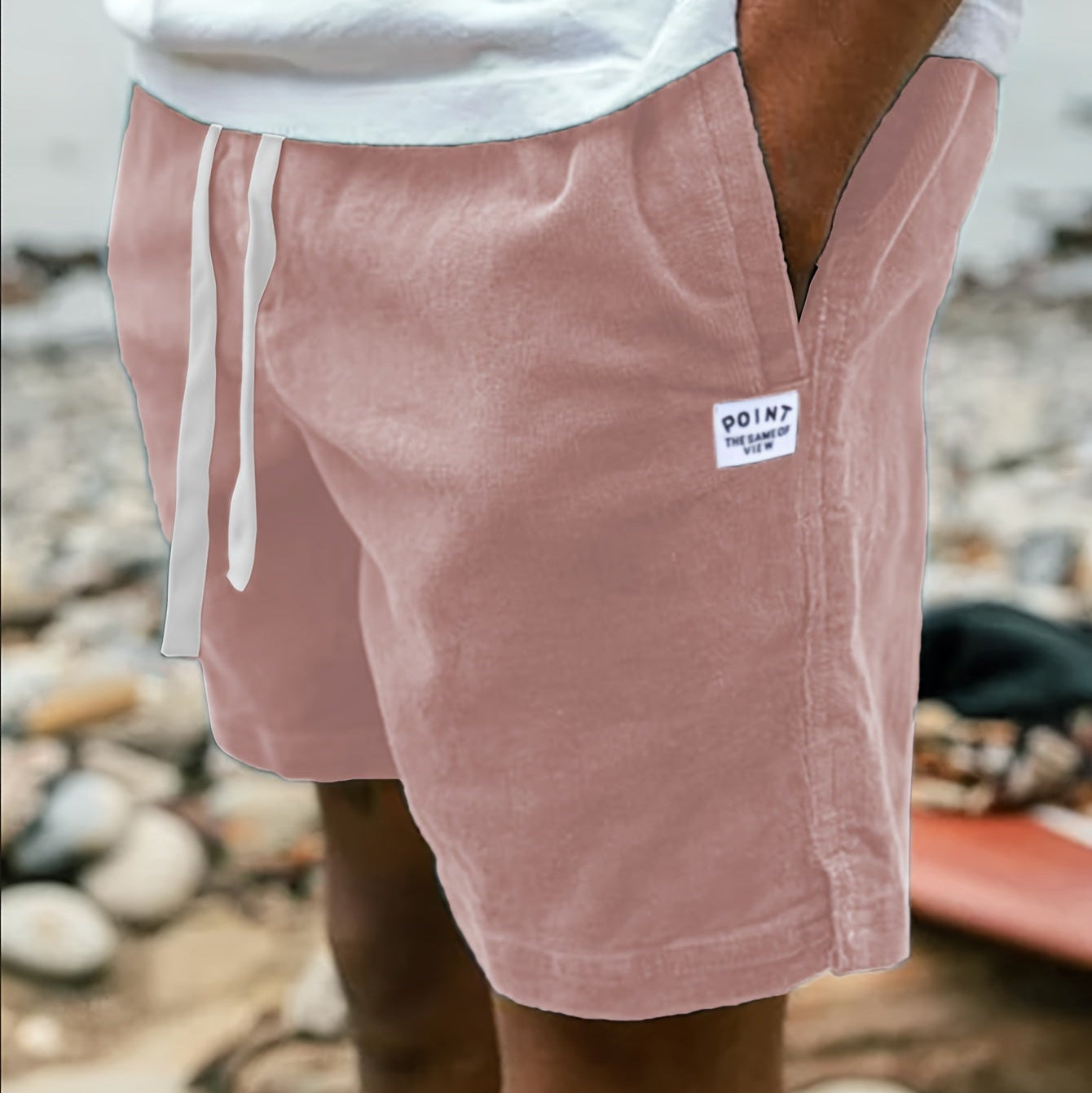 Men's - Corduroy Shorts - Stylish & Comfortable Summer Essential