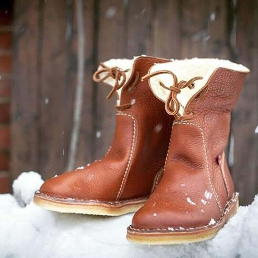 Women's - Waterproof Winter Boots - Insulated & Stylish - Ideal for Cold Weather Adventures