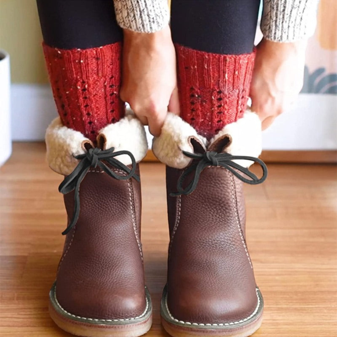Women's - Waterproof Winter Boots - Insulated & Stylish - Ideal for Cold Weather Adventures