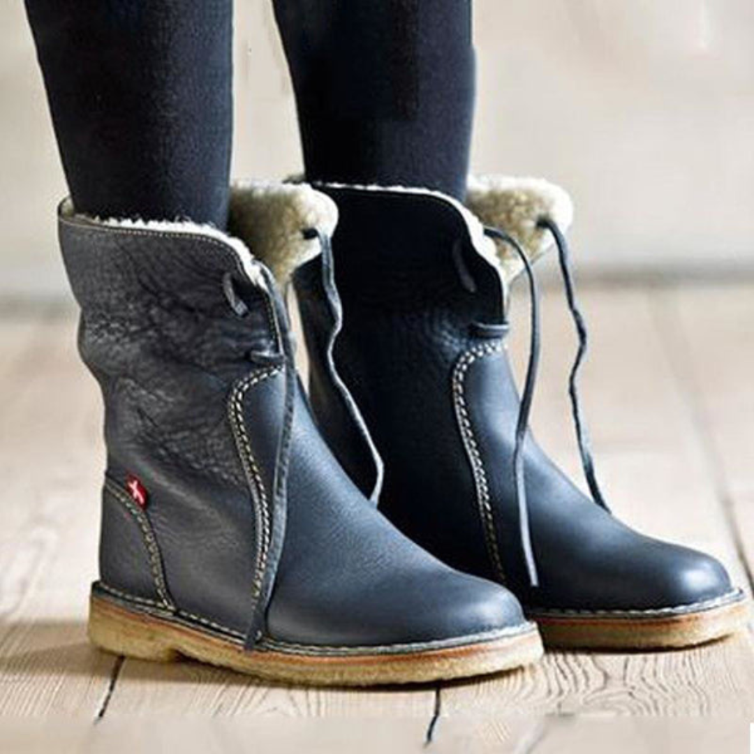 Women's - Waterproof Winter Boots - Insulated & Stylish - Ideal for Cold Weather Adventures