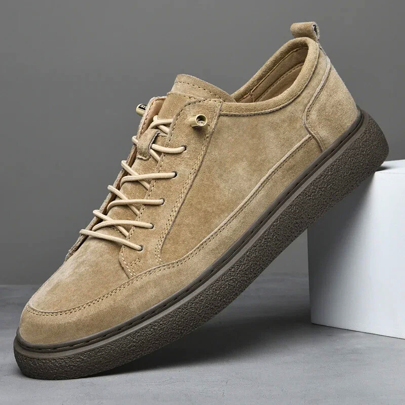 Men - Sneakers - Suede Look - Casual Fit