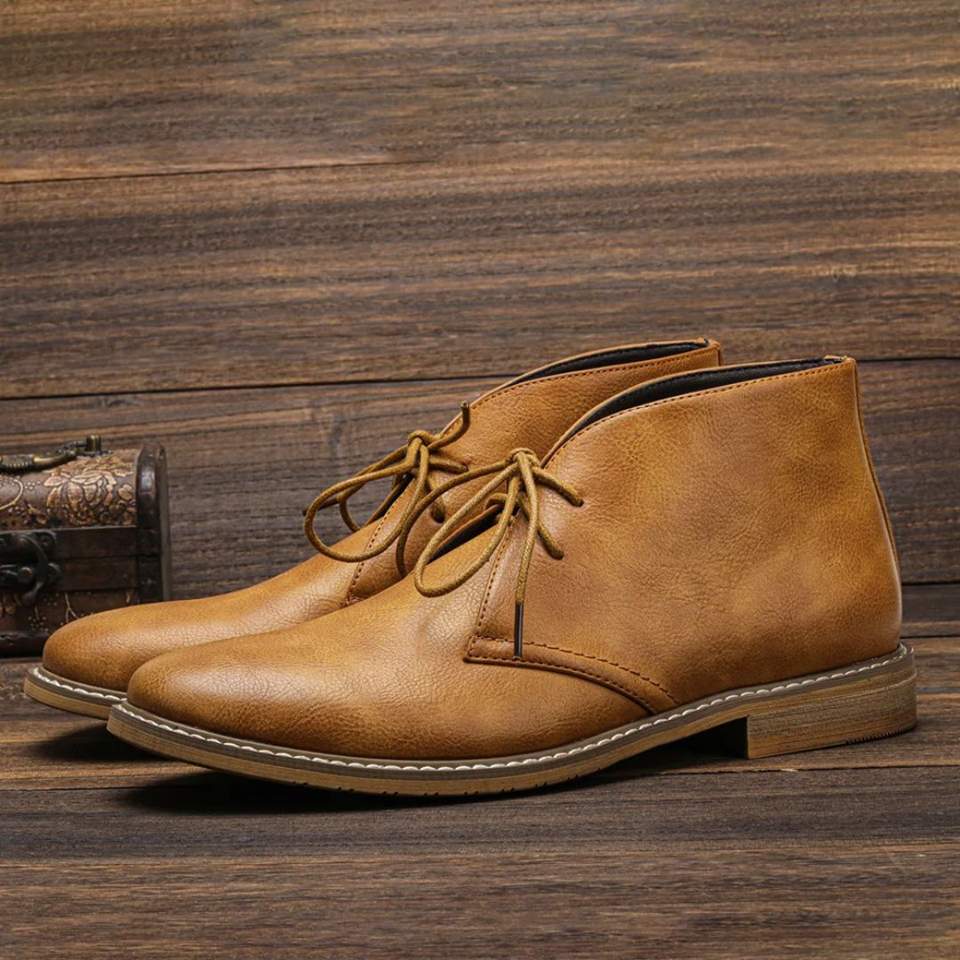 Men's - Chukka Boots - Genuine Leather - Stylish & Durable Footwear