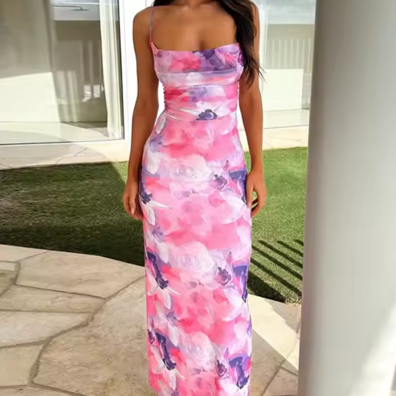 Women's - Elegant Knot Dress - Chic Style