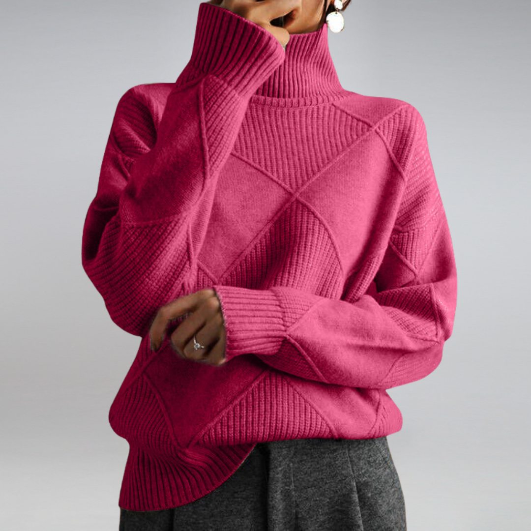 Women's - Knit Sweater - Soft & Warm Winterwear