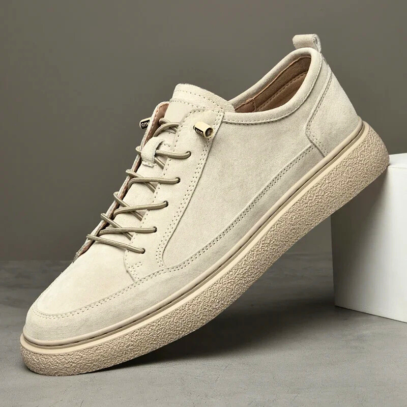 Men - Sneakers - Suede Look - Casual Fit