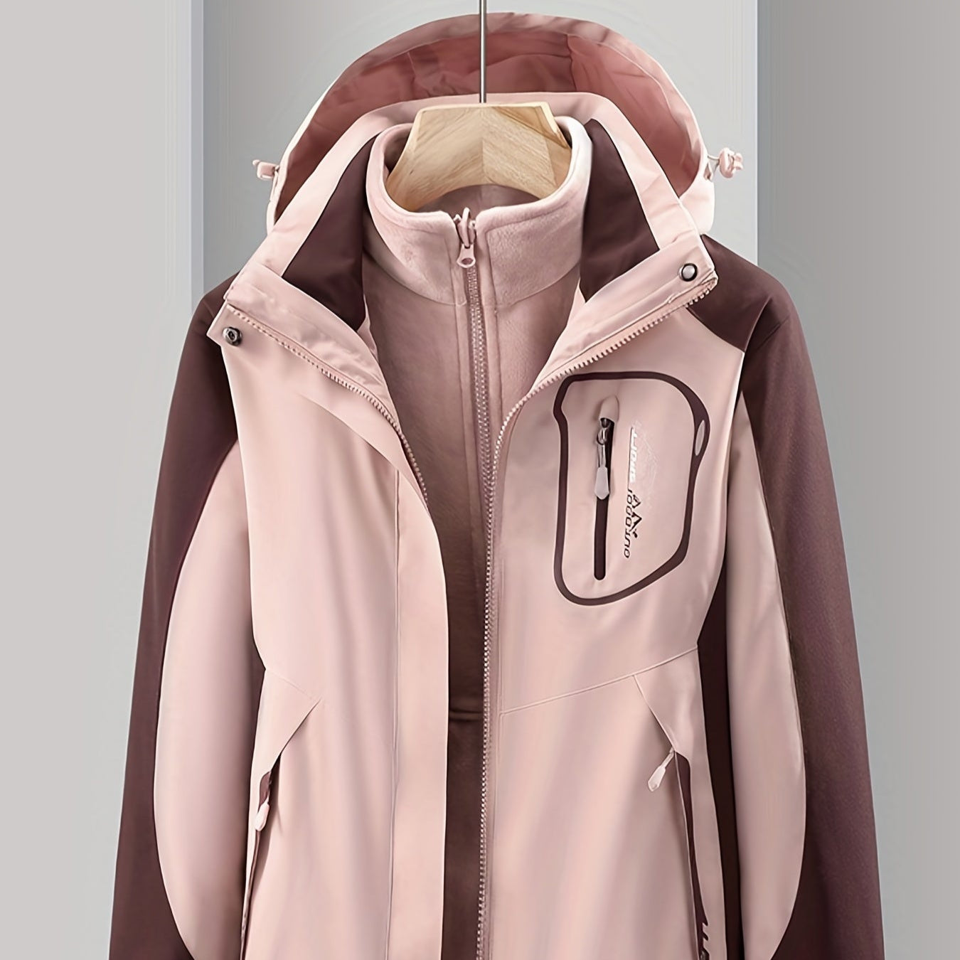 Women's - 3-in-1 Waterproof Jacket - Versatile Protection