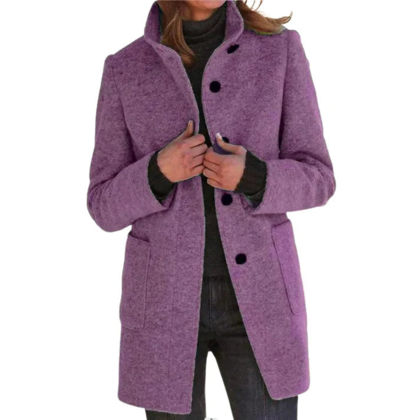 Women's - Chic Coat - Effortless Elegance - Perfect for Fall/Winter