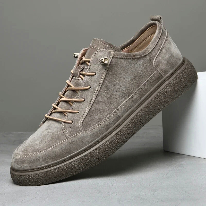 Men - Sneakers - Suede Look - Casual Fit