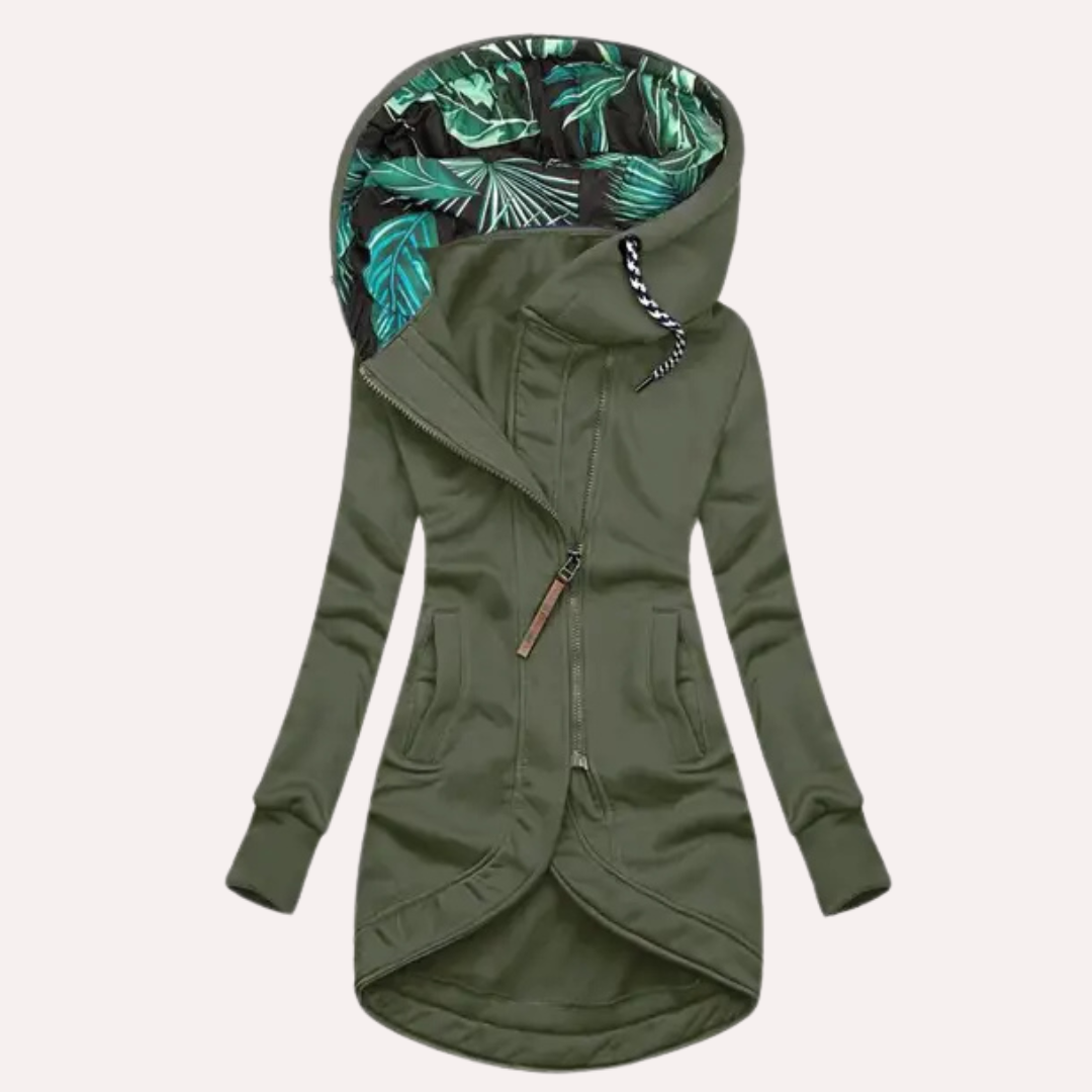 Women’s - Soft Hooded Jacket – Casual Style