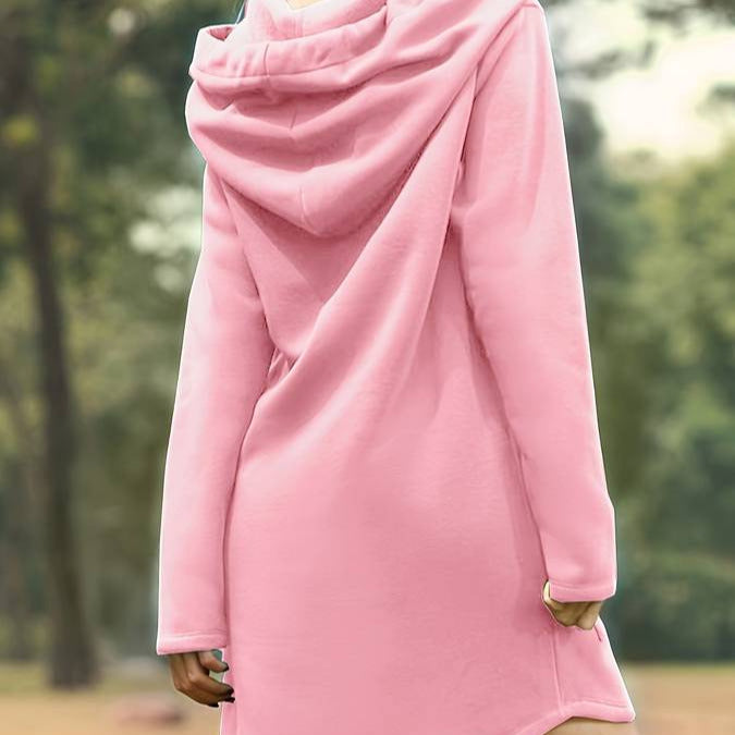 Women's - Long Hoodie - Soft & Stylish