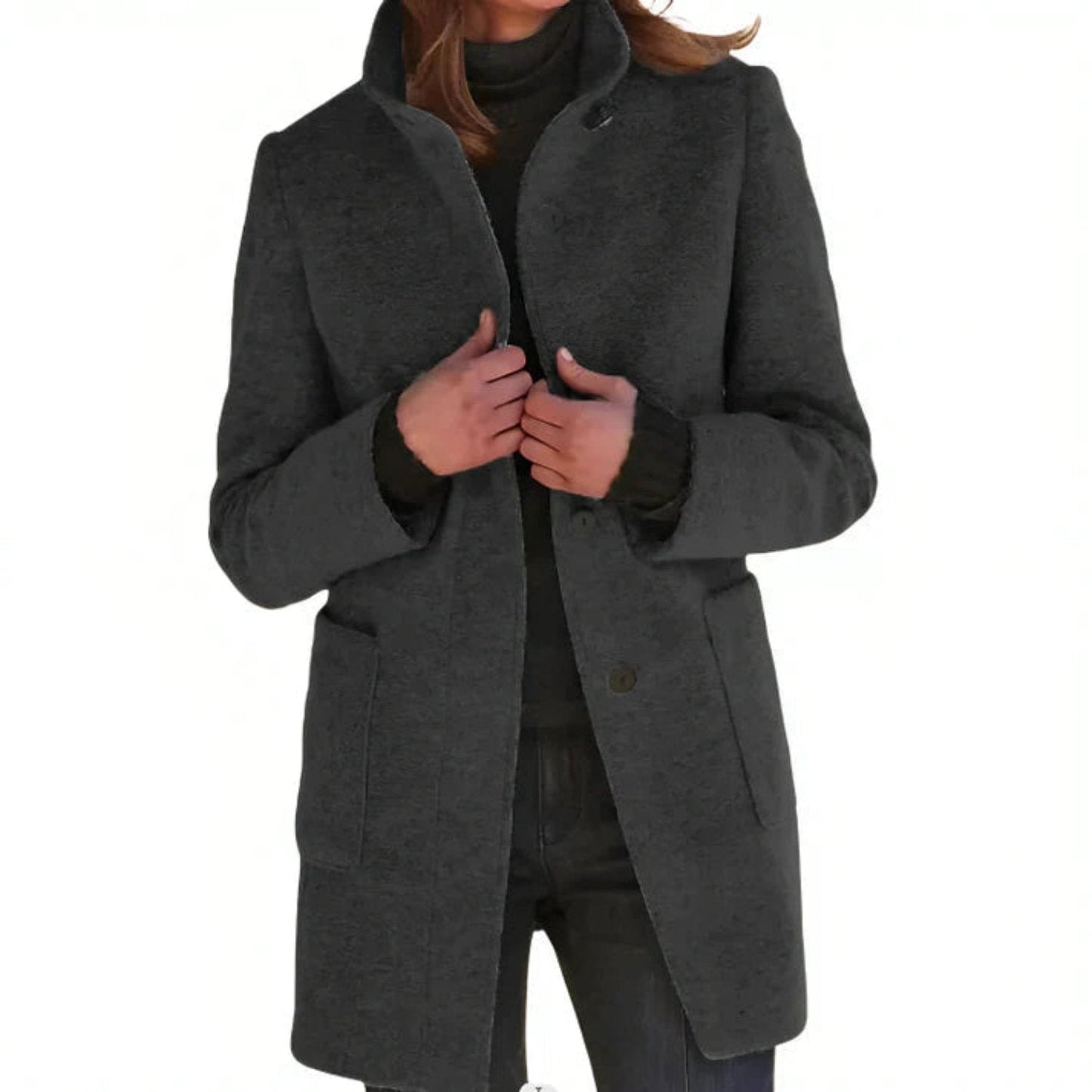 Women's - Chic Coat - Effortless Elegance - Perfect for Fall/Winter