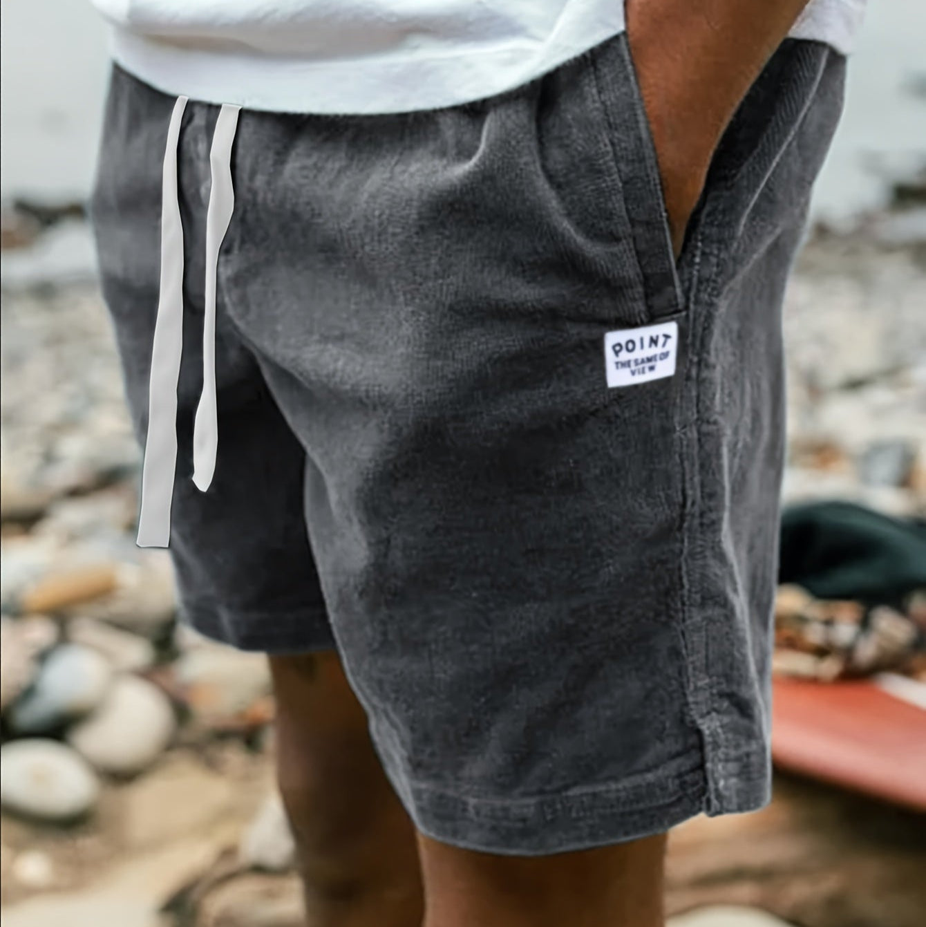 Men's - Corduroy Shorts - Stylish & Comfortable Summer Essential