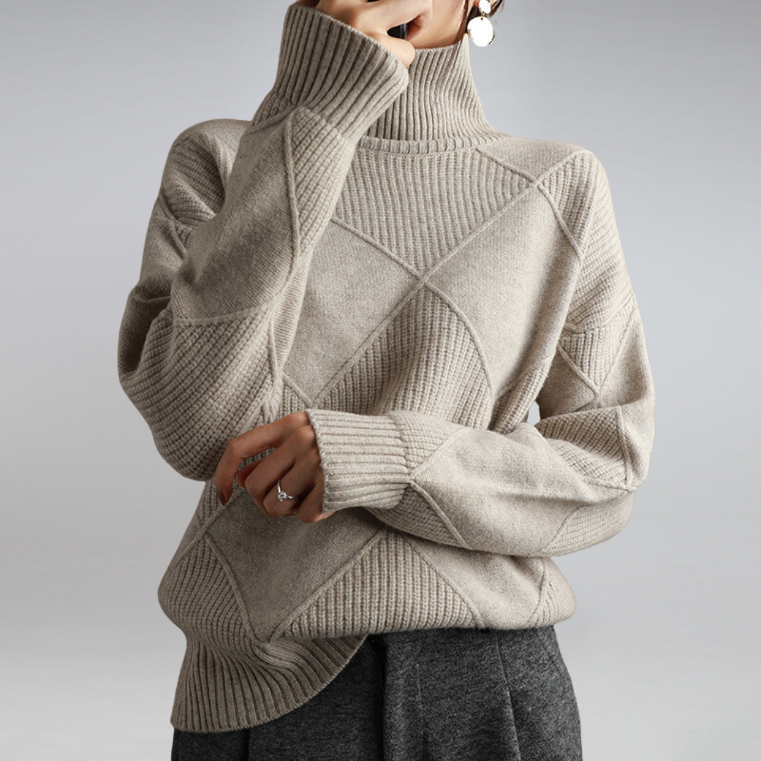Women's - Knit Sweater - Soft & Warm Winterwear