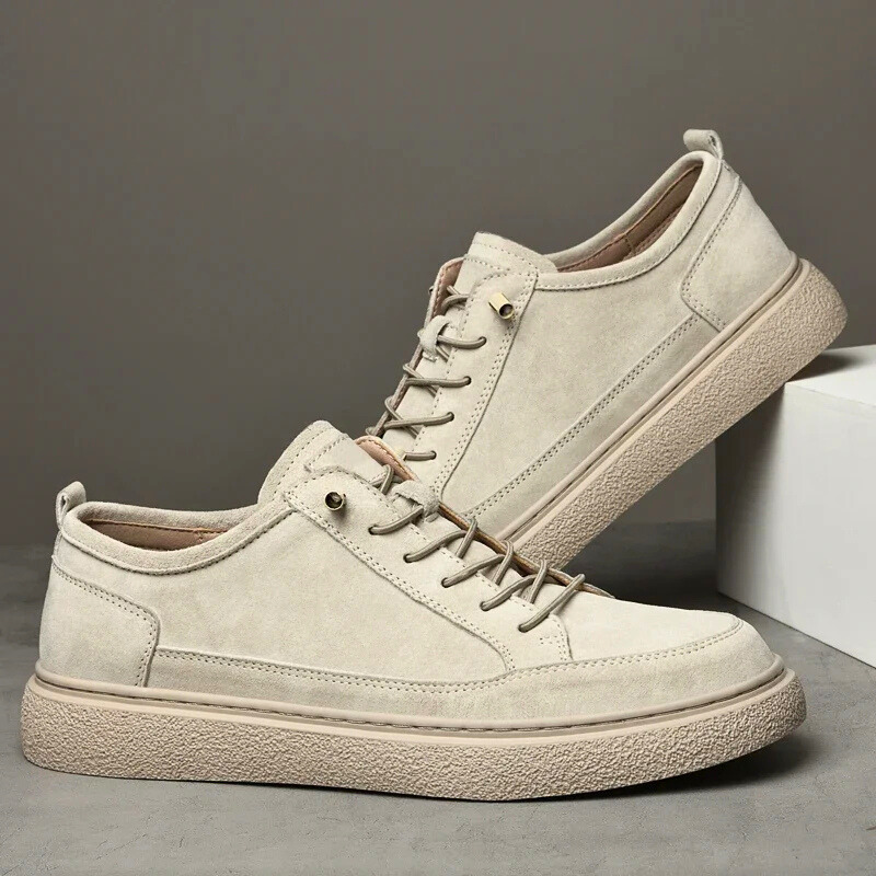 Men - Sneakers - Suede Look - Casual Fit