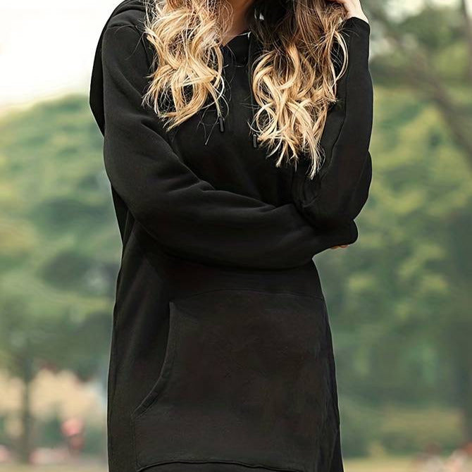 Women's - Long Hoodie - Soft & Stylish
