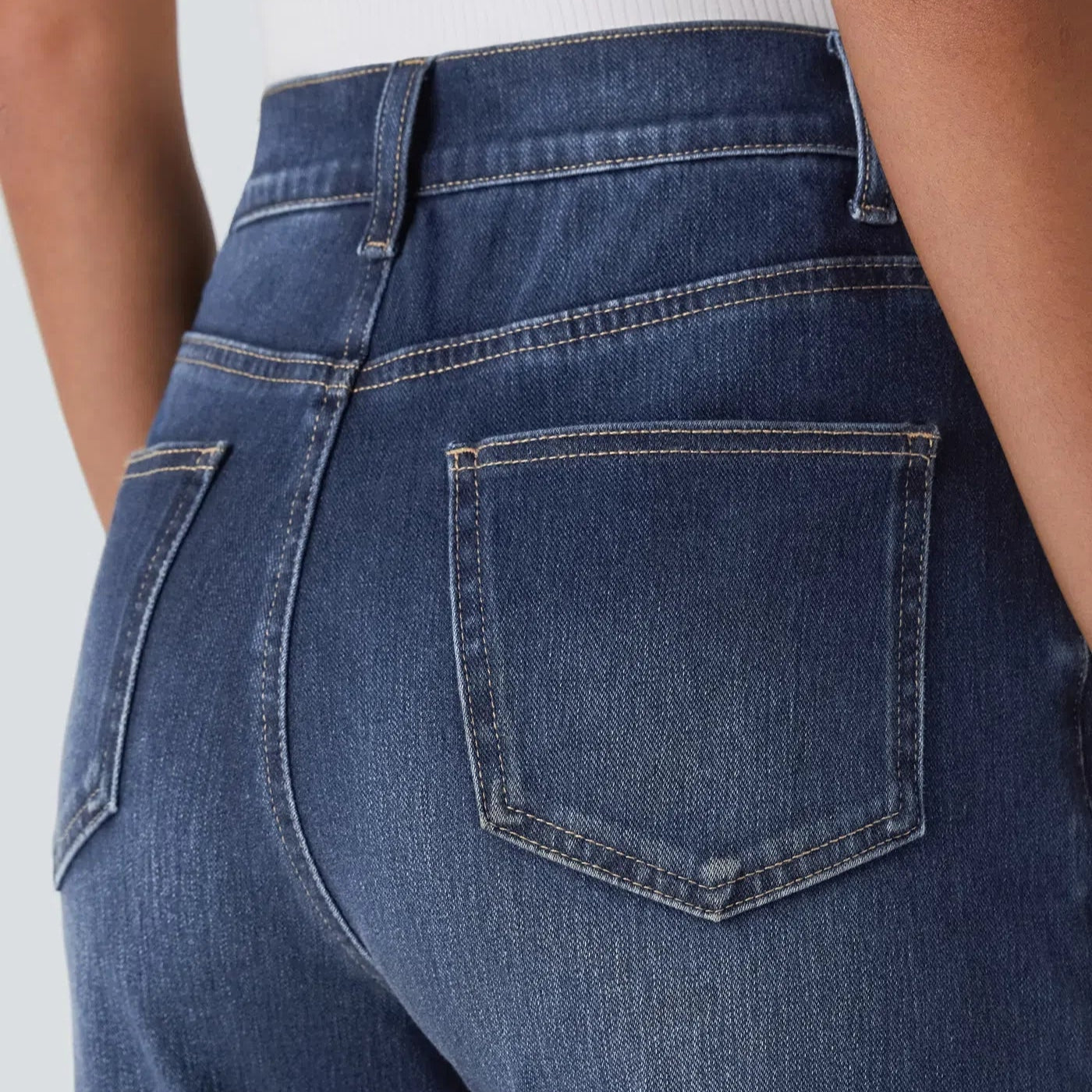 Women's - Comfortable Elastic Trousers - Stylish & Versatile Everyday Wear