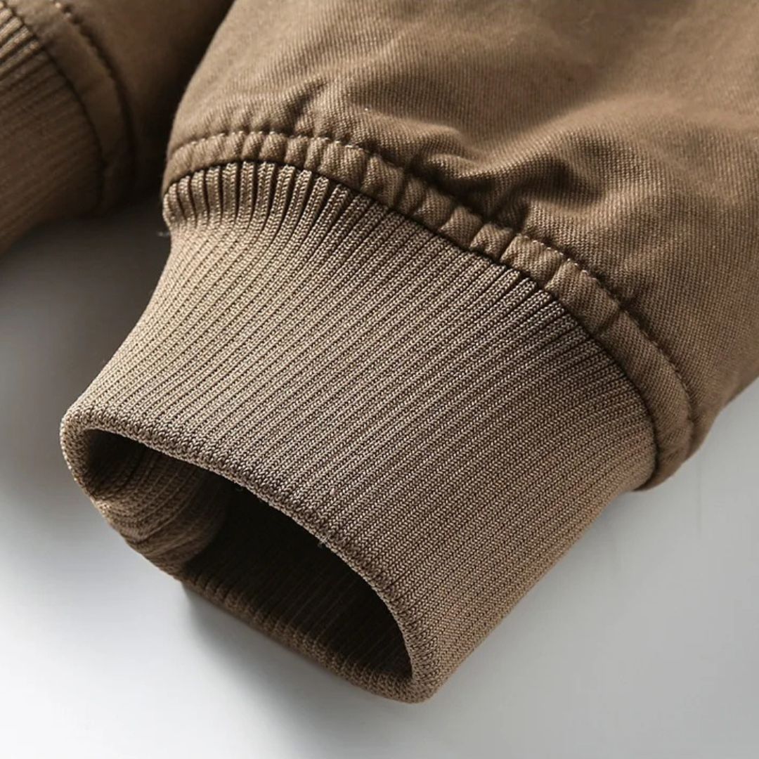 Men's - Jacket - Warm Wool-Lined - Stylish Winter Outerwear for Comfort