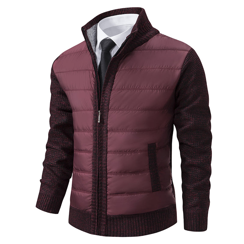 Men's - Winter Cardigan - Stylish Zip-Up Knitwear - Cosy & Warm