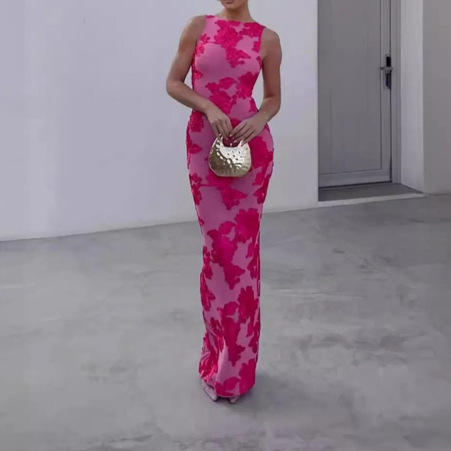 Women's - Floral Dress - Cocktail & Formal Style