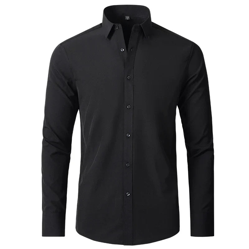 Men's - Wrinkle-Free Button-Down Shirt - Classic Fit