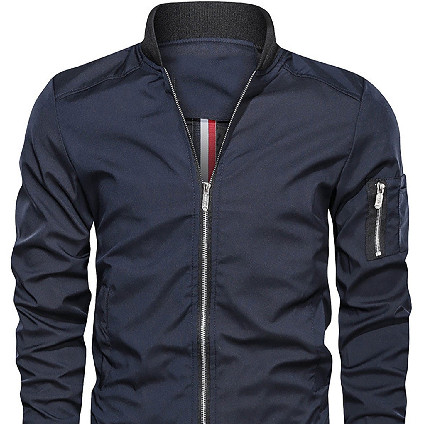 Men's - Stylish Bomber Jacket - 5 Unique Designs - Trendy Outerwear