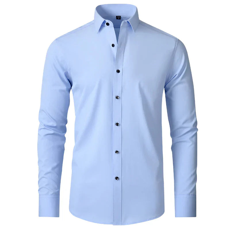 Men's - Wrinkle-Free Button-Down Shirt - Classic Fit