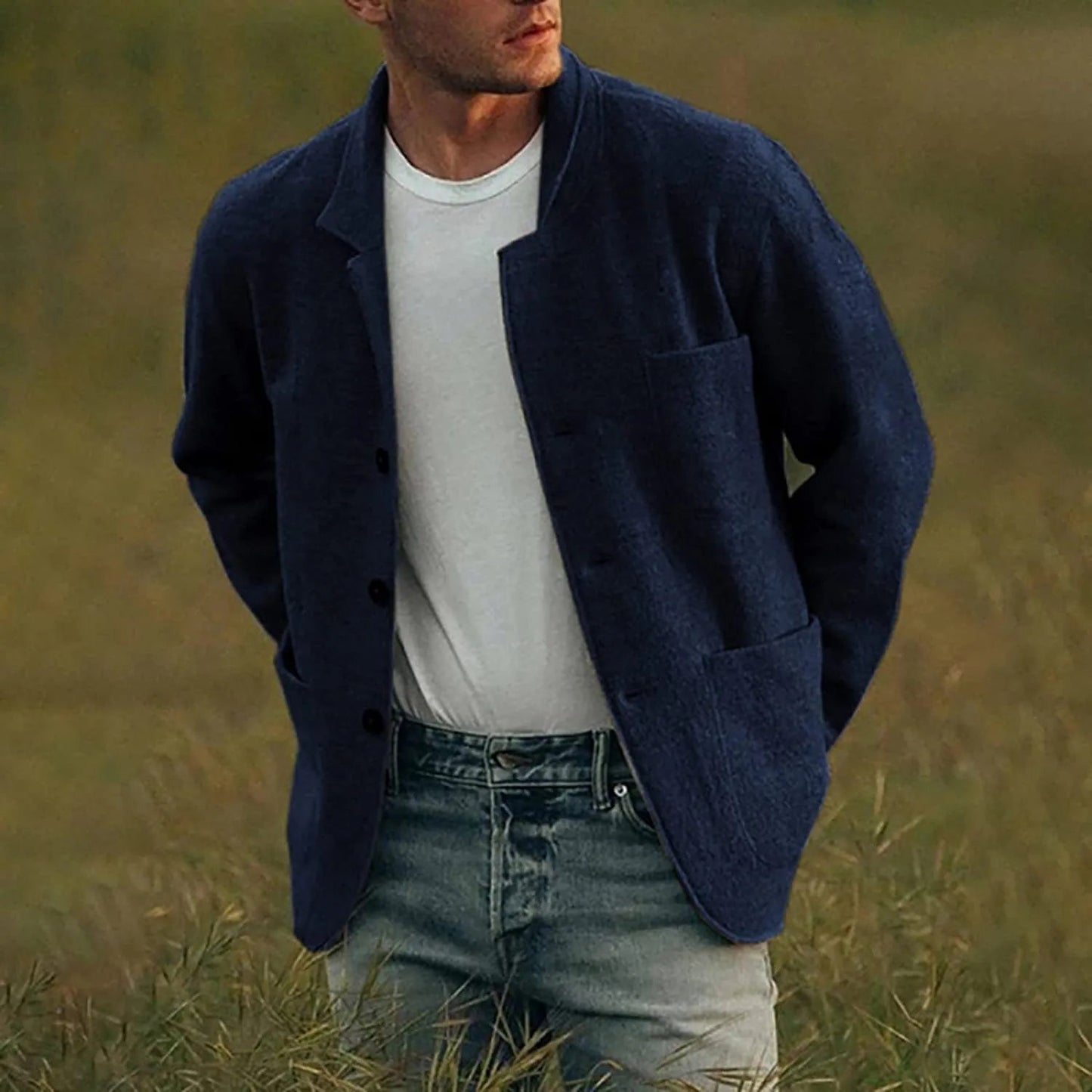 Men's - Casual Blazer - Stylish & Versatile Design