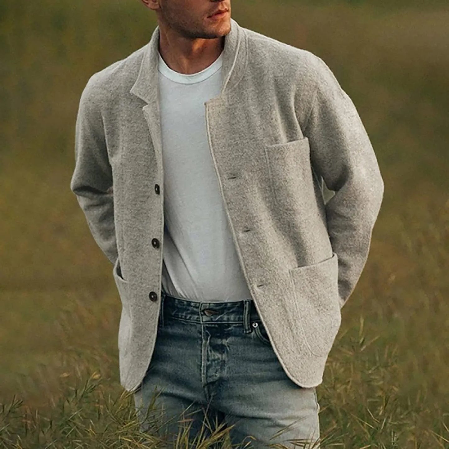 Men's - Casual Blazer - Stylish & Versatile Design