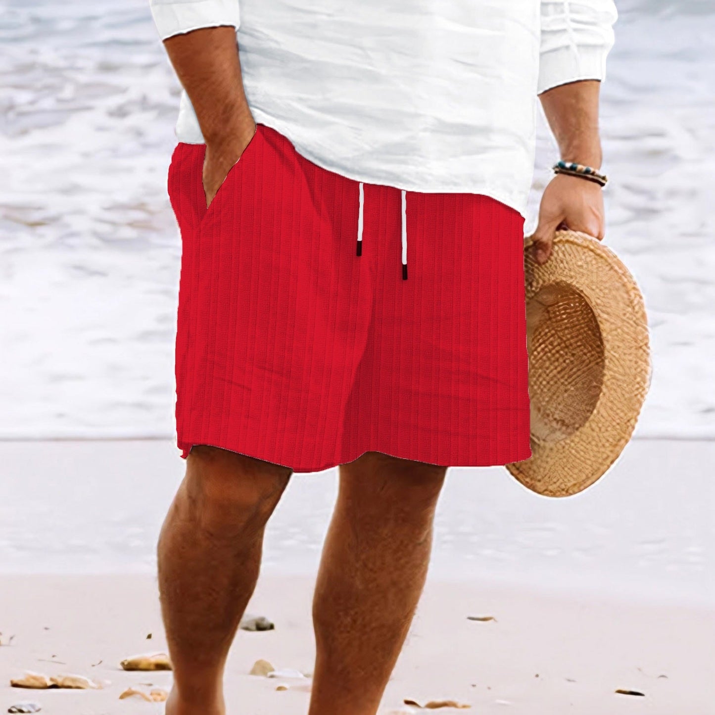 Men's - Comfortable Shorts - Versatile Style
