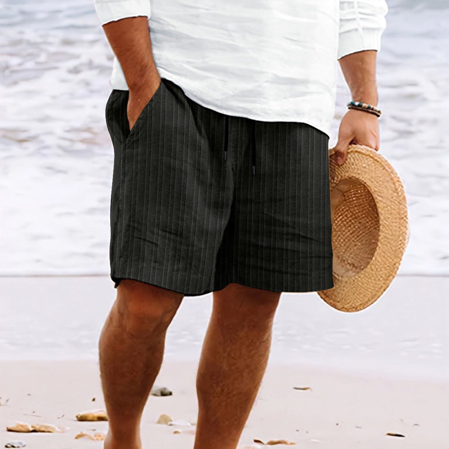 Men's - Comfortable Shorts - Versatile Style