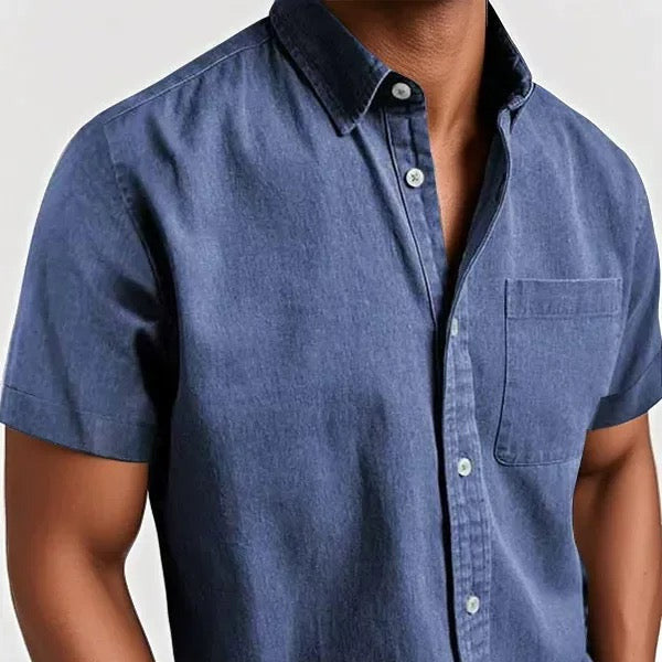 Men's - Classic Fit Shirt - Casual Button-Down