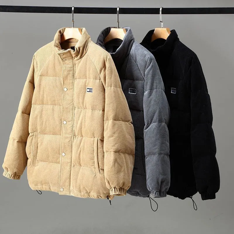 Men's - Corduroy Jacket - Stylish & Comfortable Outerwear - Perfect for Fall