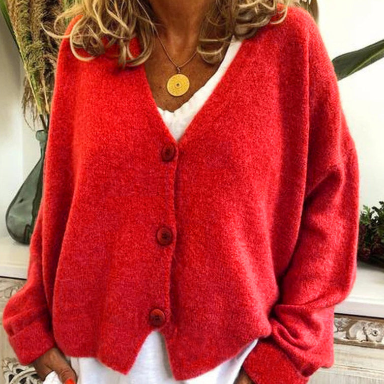 Women - Cardigan - V-Neck - Soft & Cosy Fit