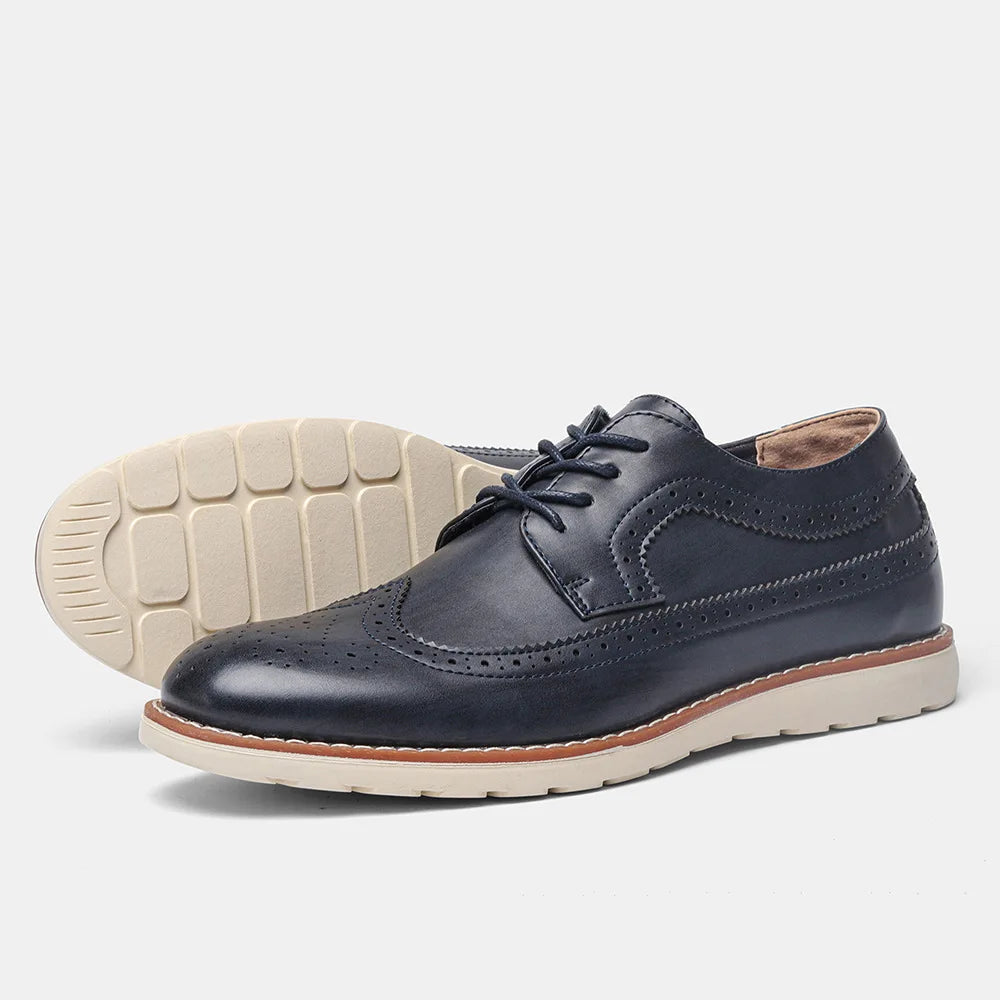 Men's - Classic Shoes - Leather - Timeless Style & Comfort