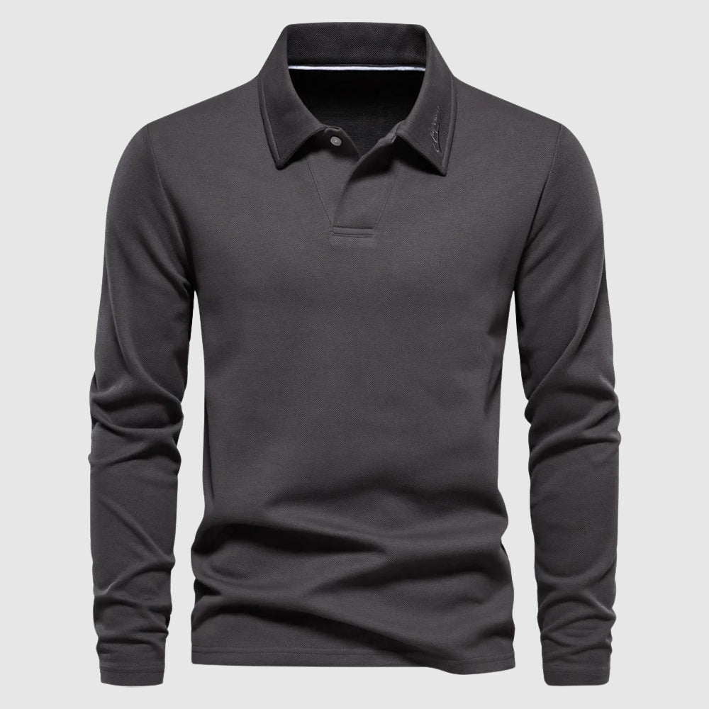 Men's - Elite Polo Shirt - Soft Cotton, Classic Fit