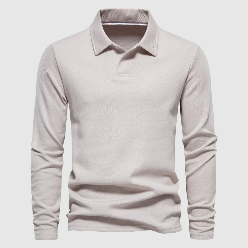 Men's - Elite Polo Shirt - Soft Cotton, Classic Fit