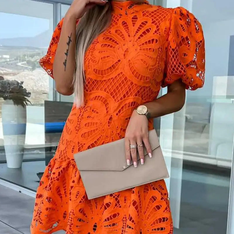Women's - Floral Summer Dress - Lightweight & Stylish
