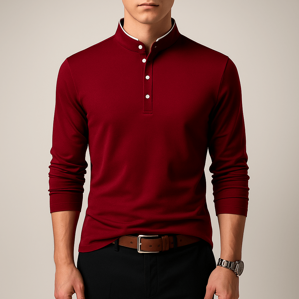 Men's - Colorful Long-Sleeve T-Shirt - Summer Style