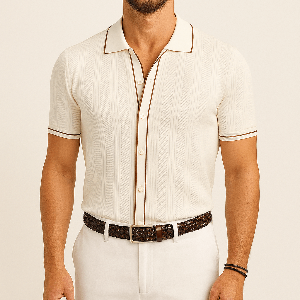 Men's - Ice Silk Summer Shirt - Stylish & Timeless