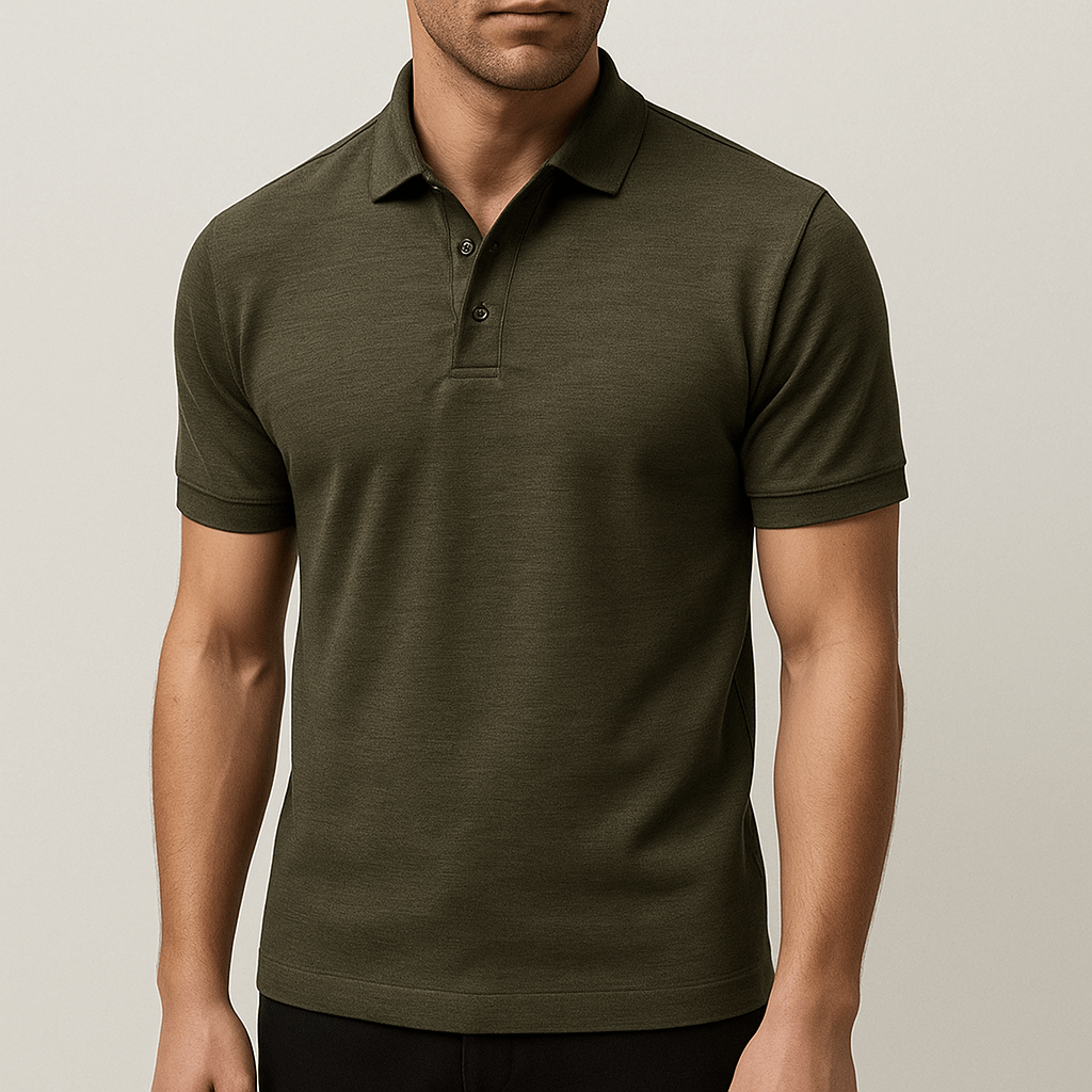 Men's - Polo Shirt - Classic Short Sleeve Style
