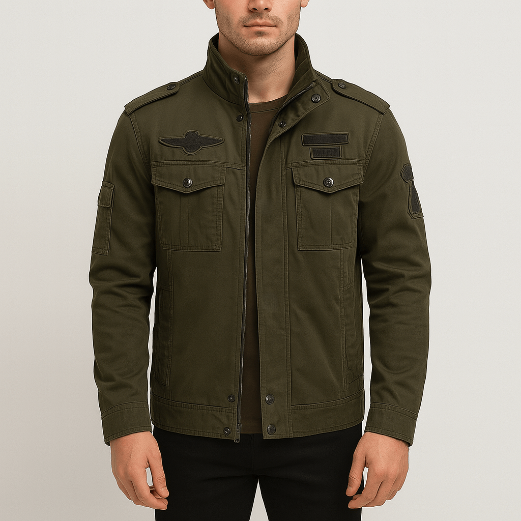 Men's - Tactical Jacket - Durable & Versatile Design