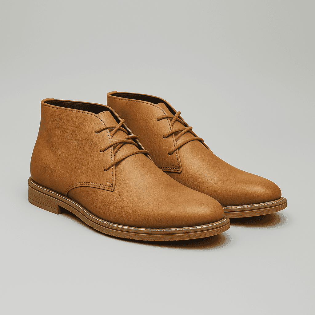 Men's - Chukka Boots - Genuine Leather - Stylish & Durable Footwear