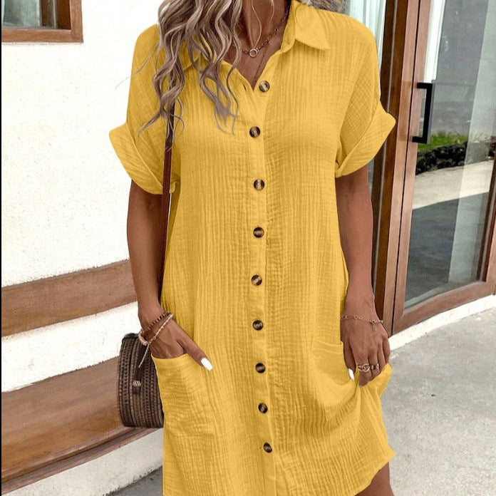 Women's - Comfortable Everyday Dress - Soft Fabric