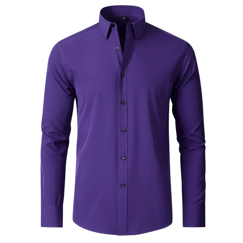 Men's - Wrinkle-Free Button-Down Shirt - Classic Fit