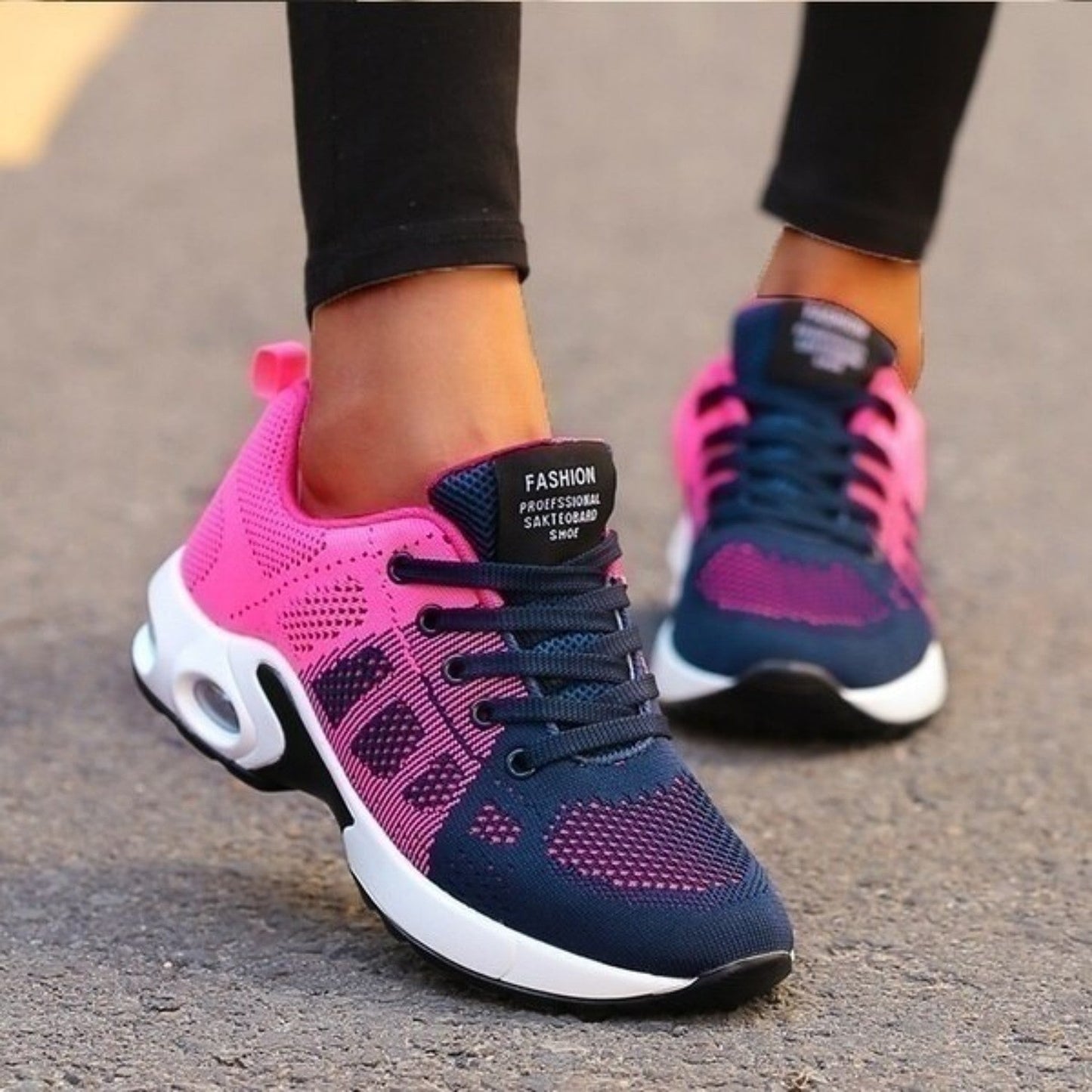 Women's - Sneakers - Lightweight, Breathable, Comfortable - Everyday Sneakers