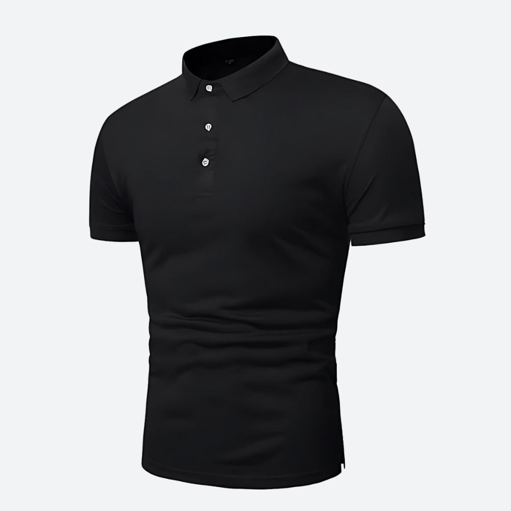 Men's - Casual Summer Polo Shirt - Stylish & Comfortable