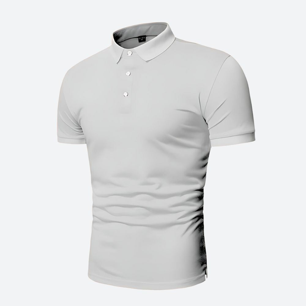 Men's - Casual Summer Polo Shirt - Stylish & Comfortable