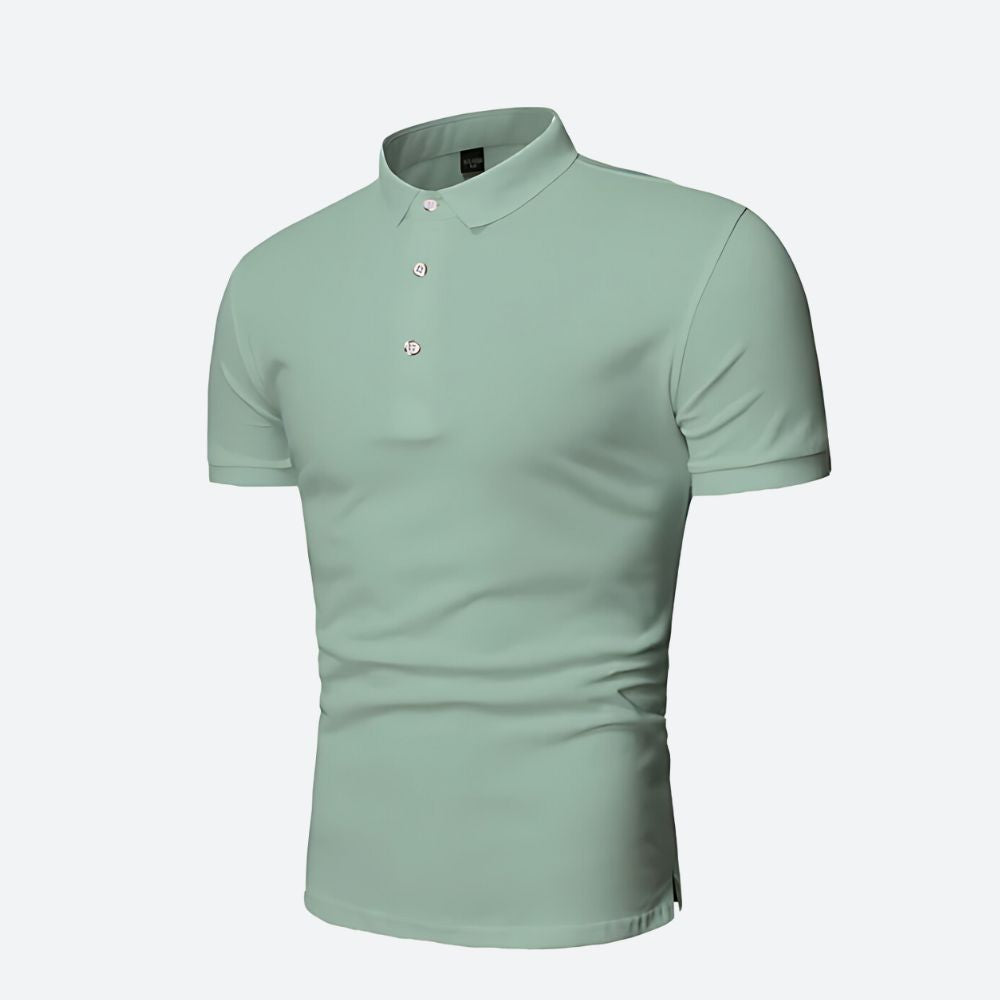 Men's - Casual Summer Polo Shirt - Stylish & Comfortable